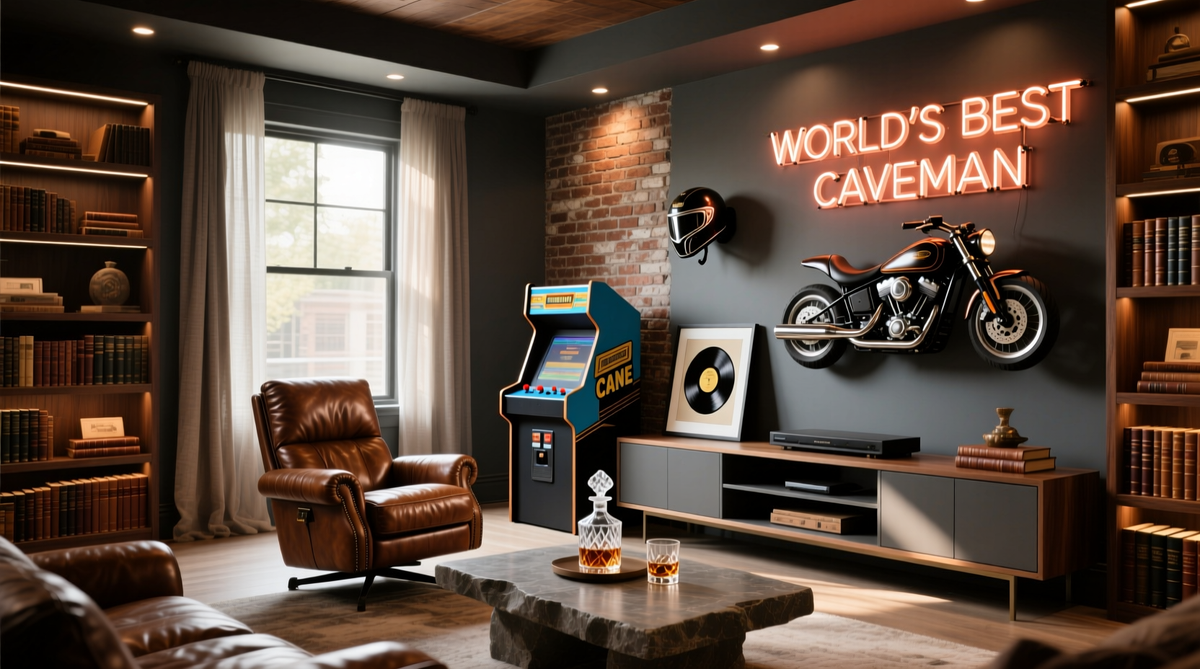 Cool Man Cave Items Guide: What to Buy in 2026