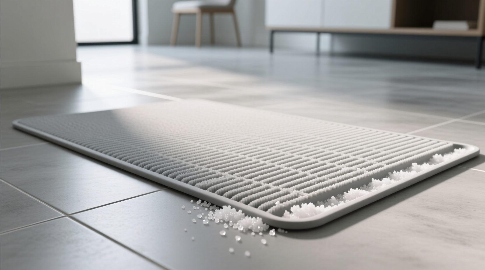 prevent salt stains on floors