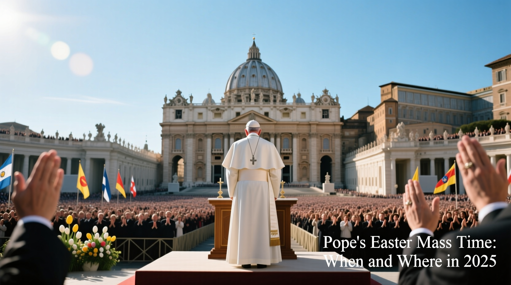 what time will the pope say easter mass