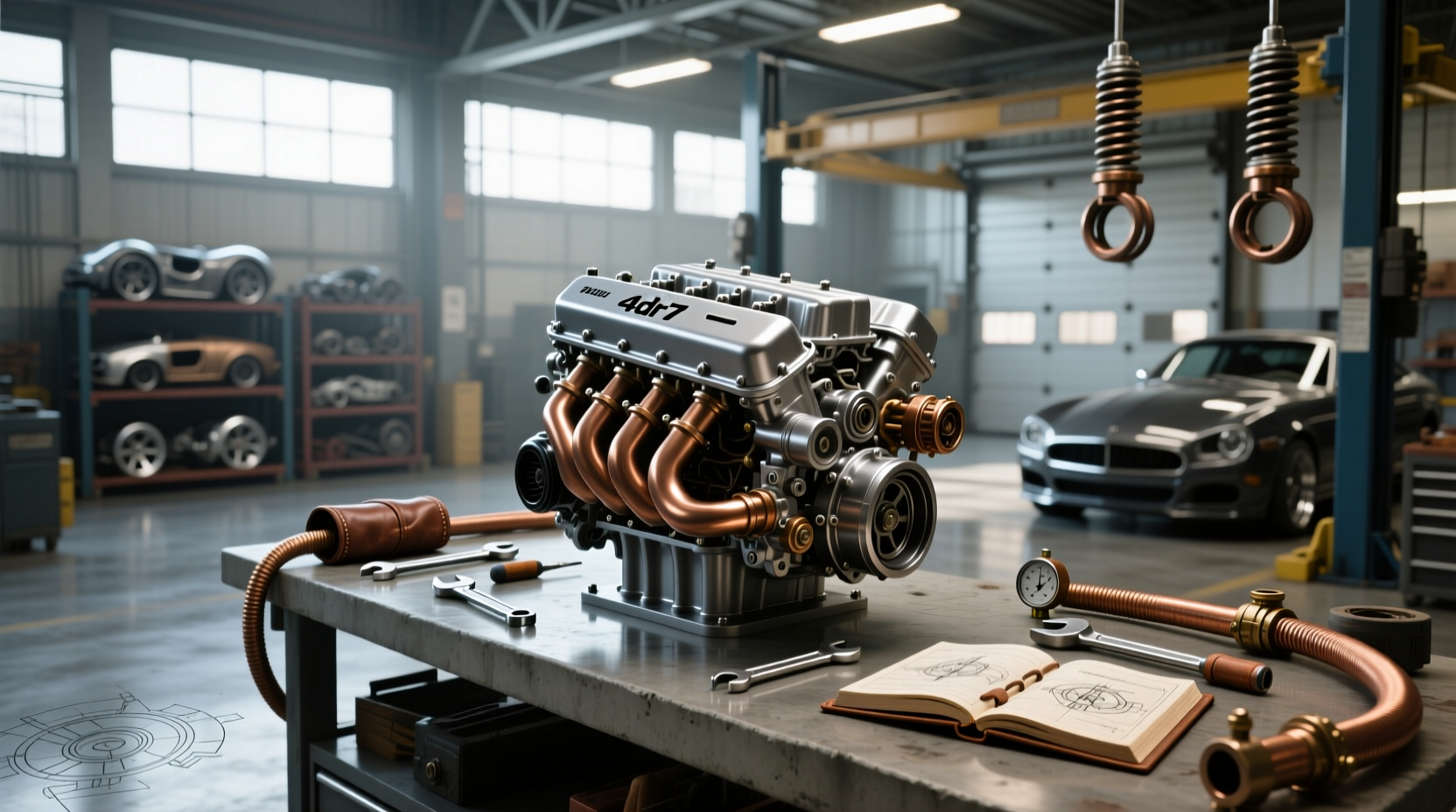 4dr7 engine guide specs, uses compatibility