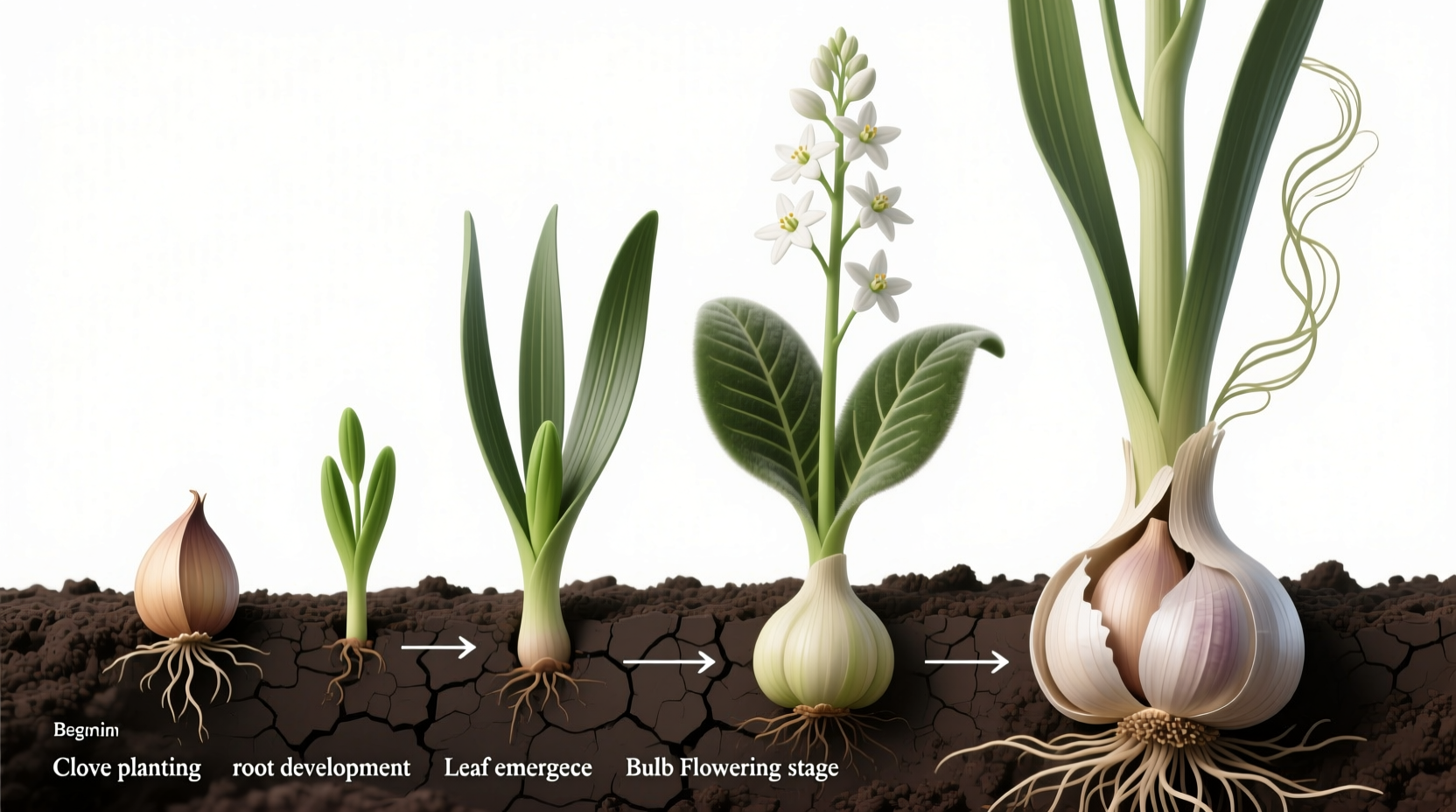 How Garlic Grows: Complete Growth Cycle Explained