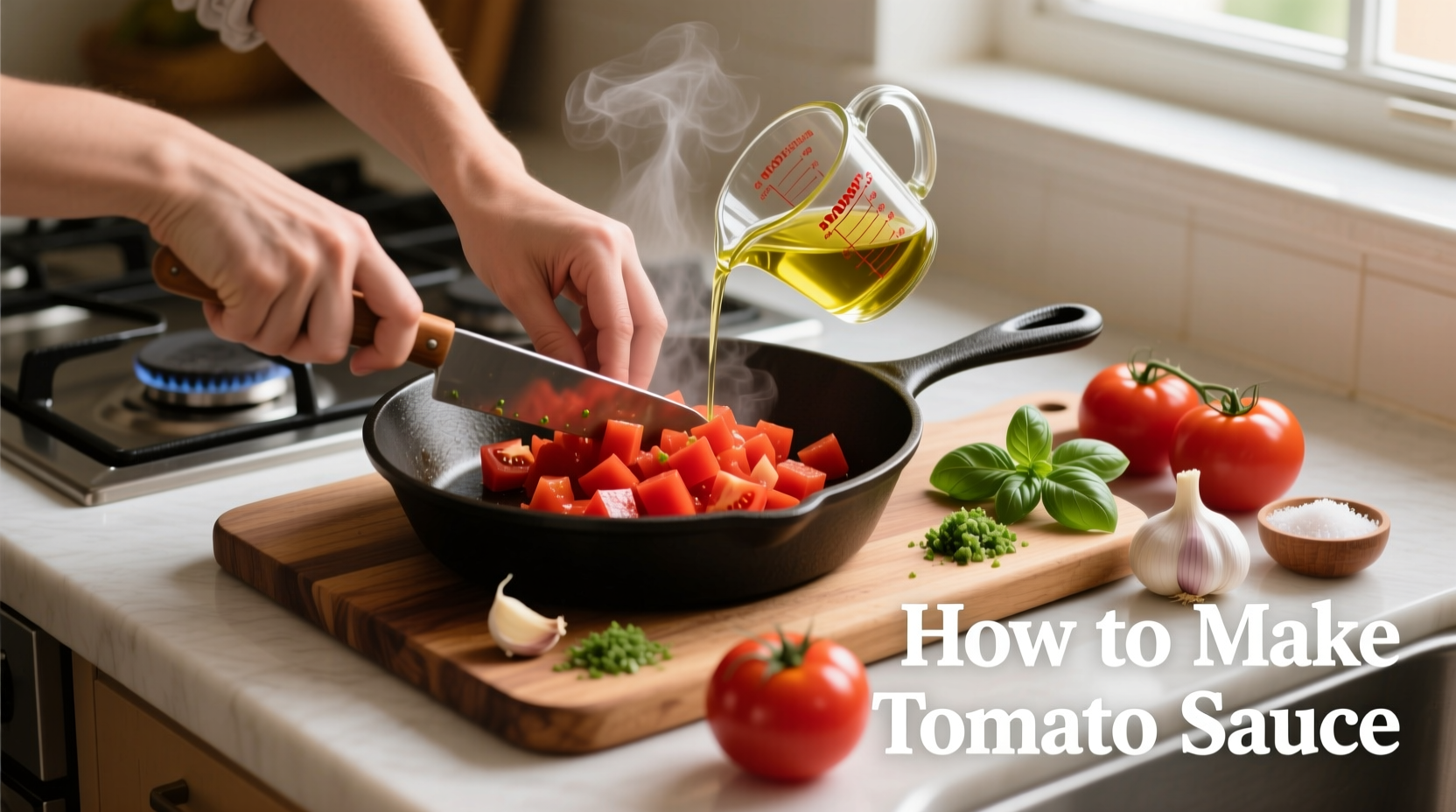 how to make a tomato sauce