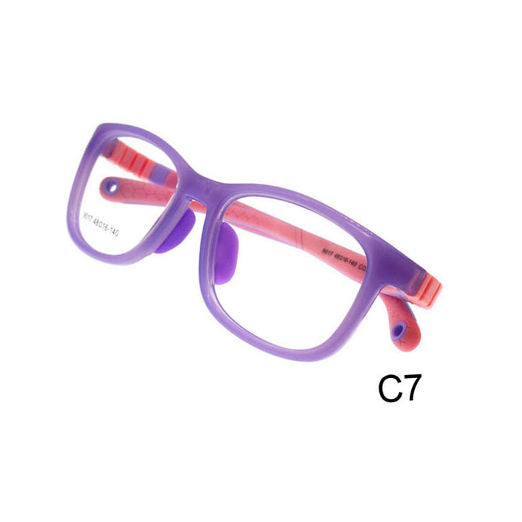 Custom Logo Kids Optical Frames Rubber High Quality Safe for Children Eyewear Low MOQ Medical Flexible Kids Optical In Stock