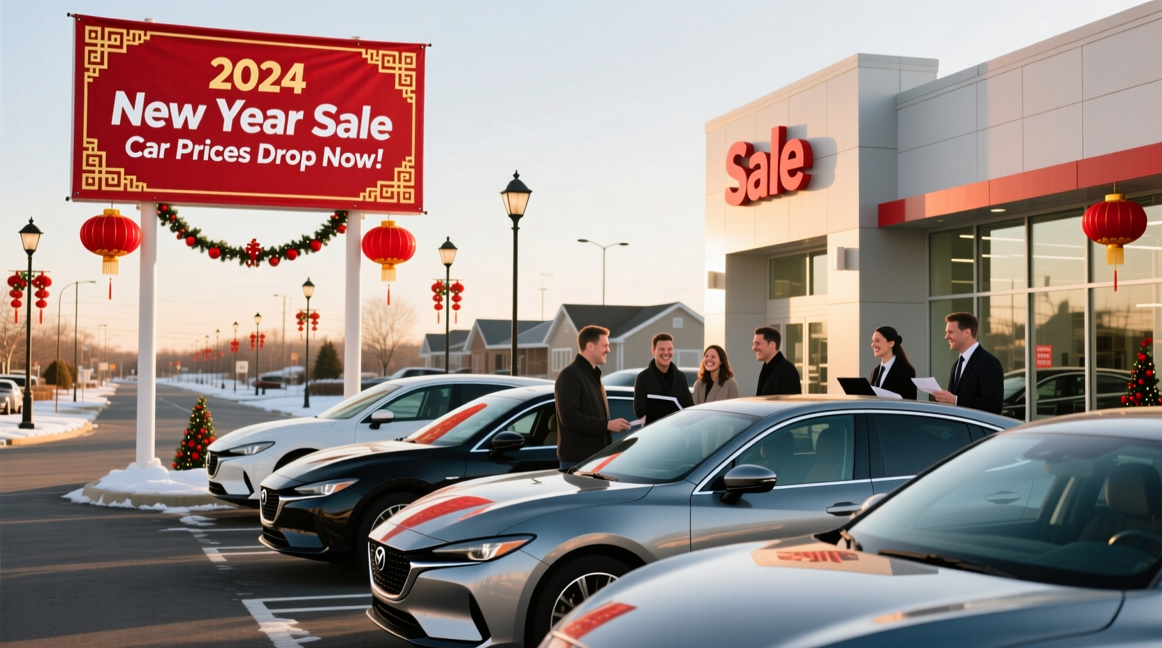 do car prices go down after new year