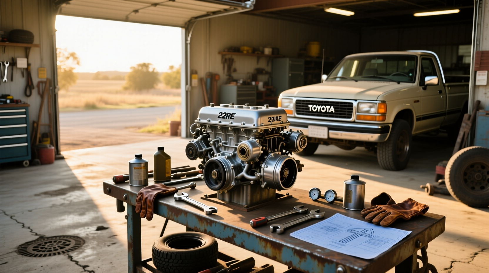 22re engine guide for toyota pickup owners