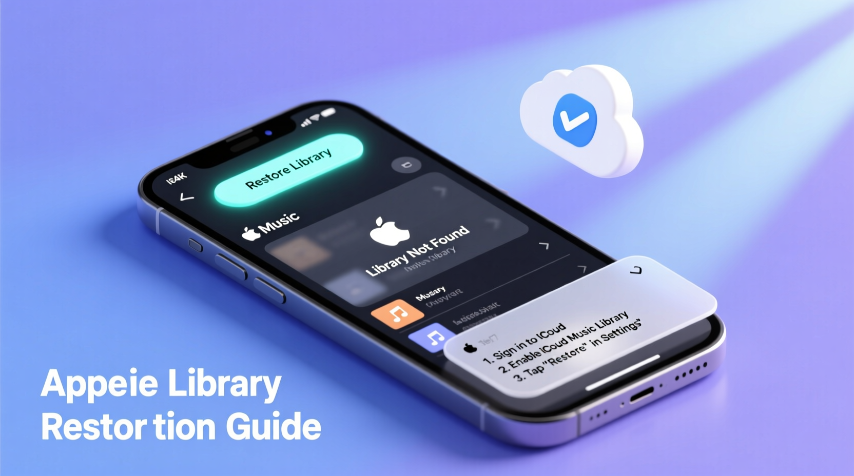 apple music gone how to restore your missing music library