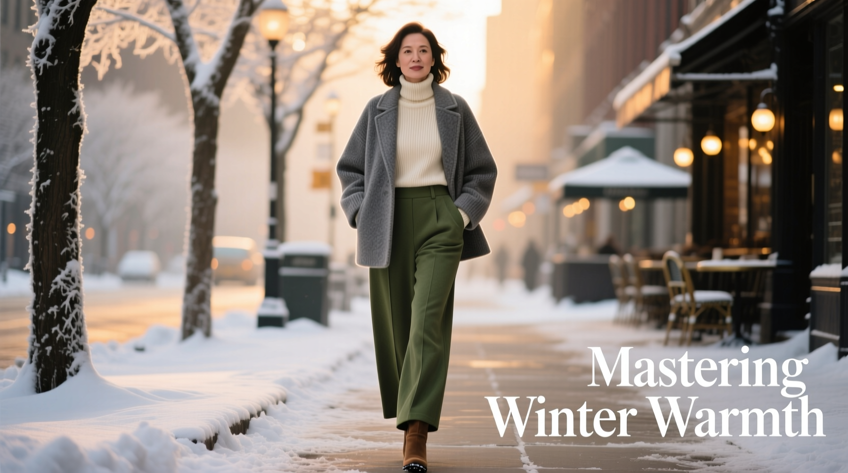 mastering winter warmth expert tips to layer a round neck jacket with style and comfort