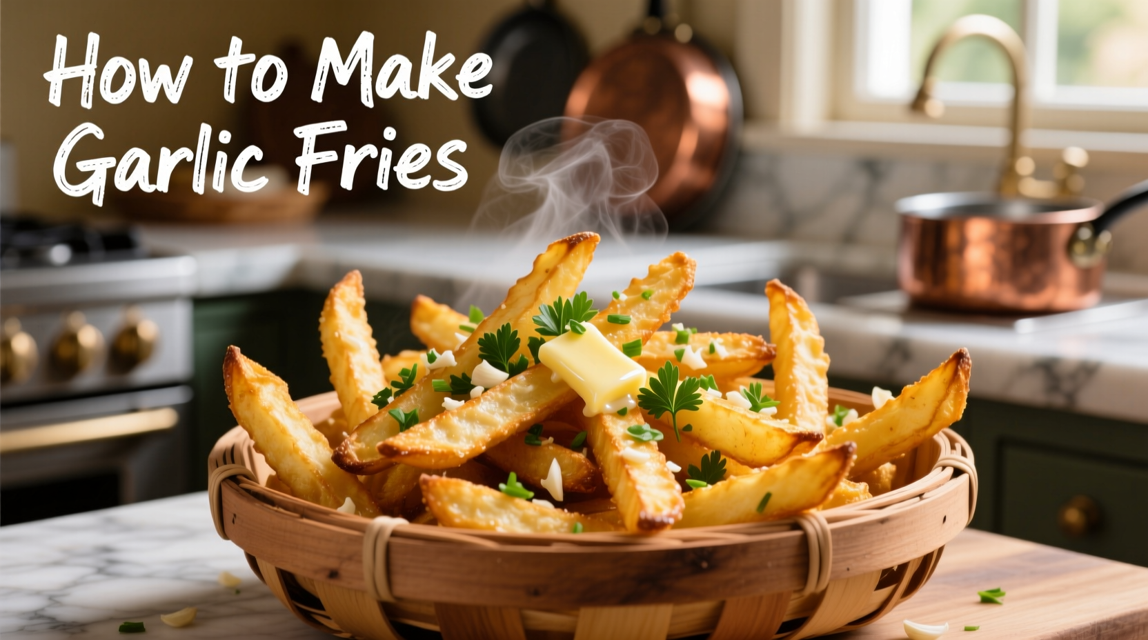 how to make garlic fries