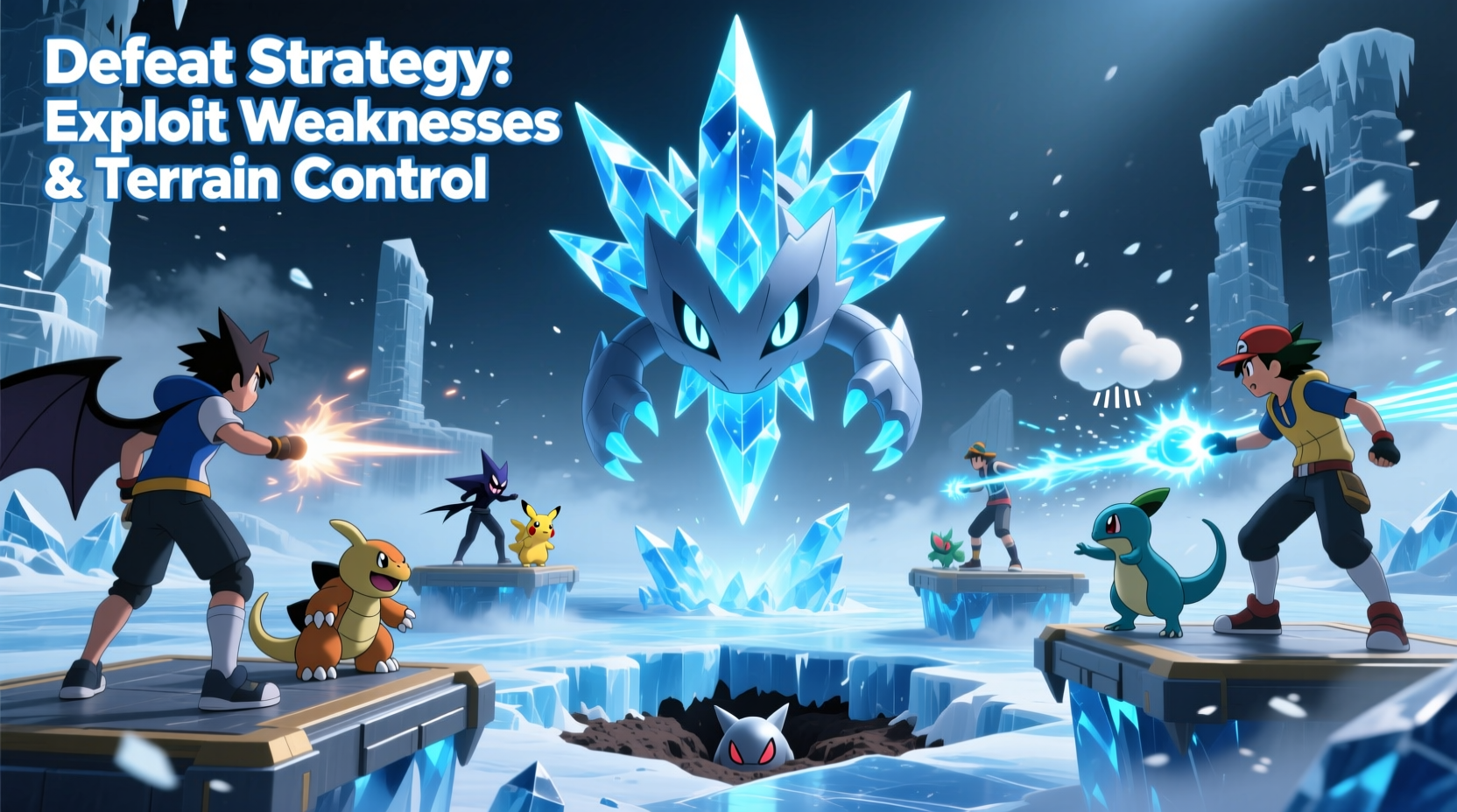 effective strategies to defeat dynamax cryogonal in battle