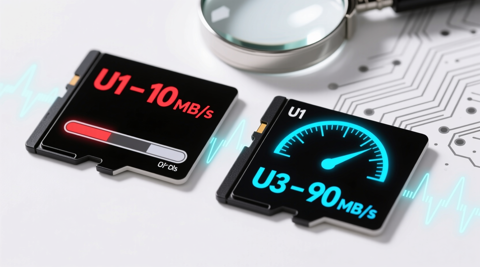 u1 vs u3 sd cards does the average person even notice the speed difference