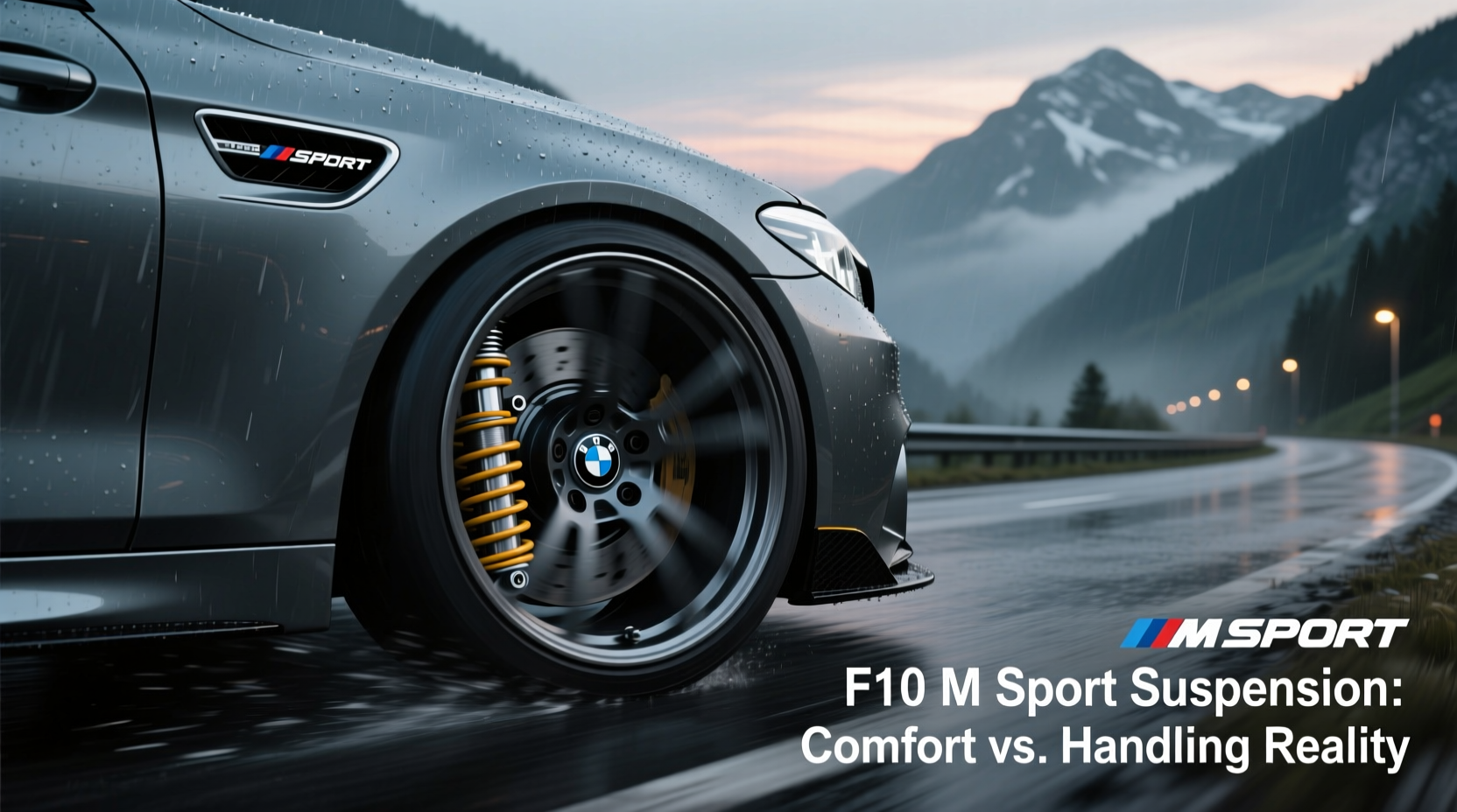 f10 m sport suspension tradeoff