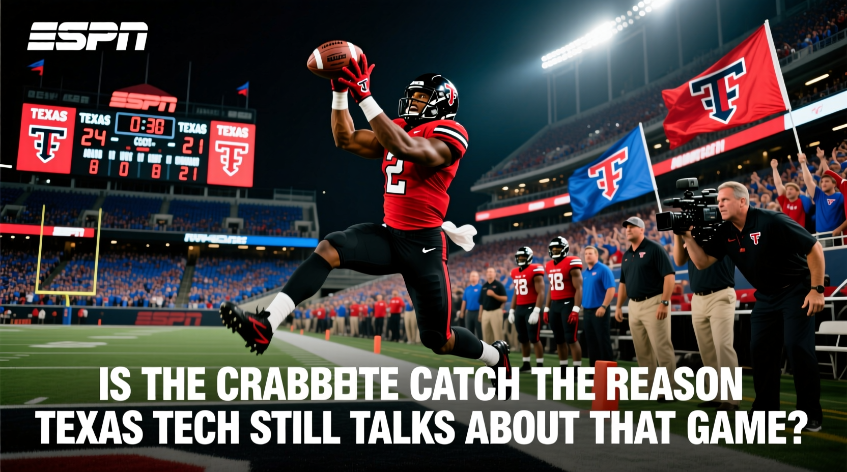 is the crabtree catch the reason texas tech still talks about that texas game