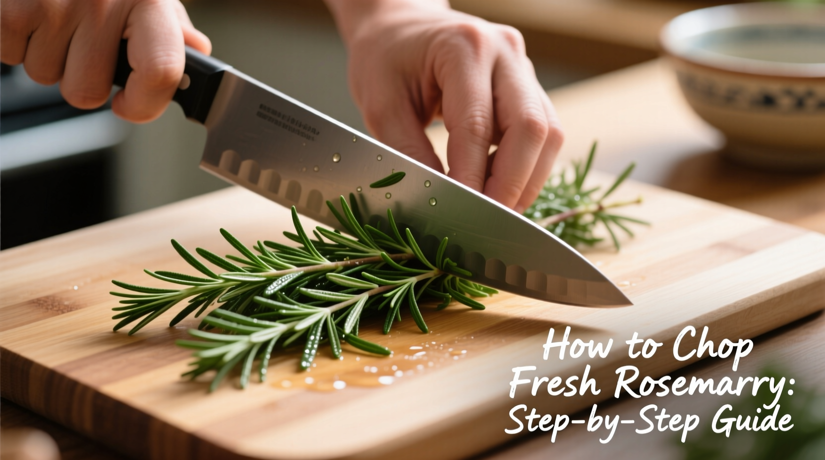 How to Chop Fresh Rosemary: Step-by-Step Guide