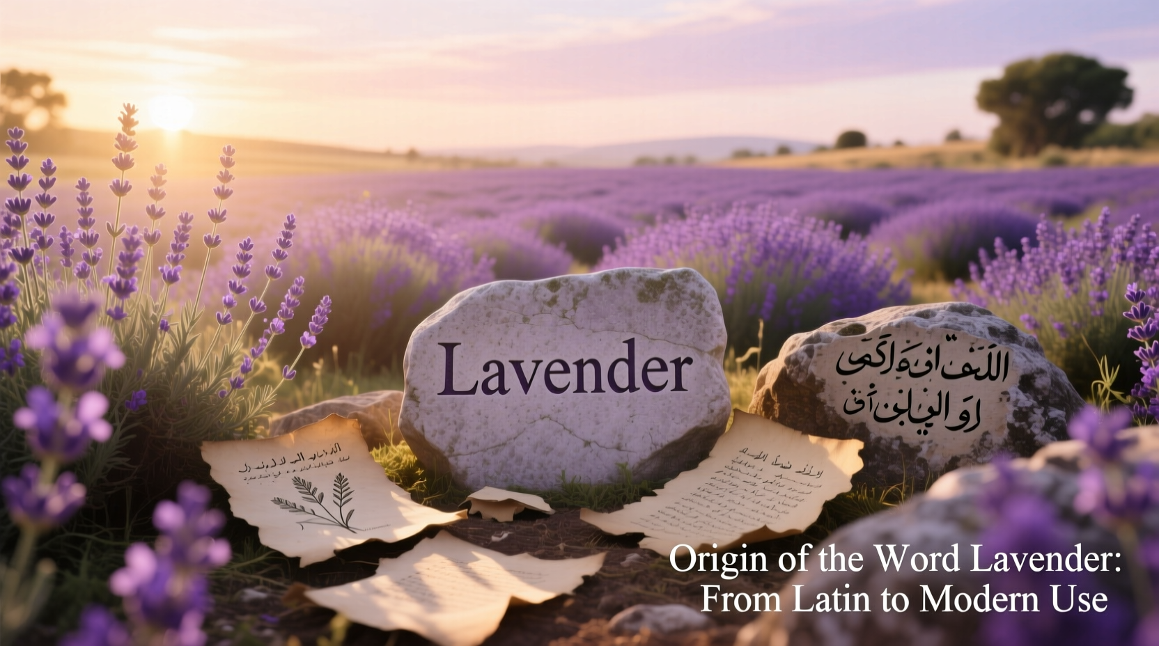 Origin of the Word Lavender: From Latin to Modern Use