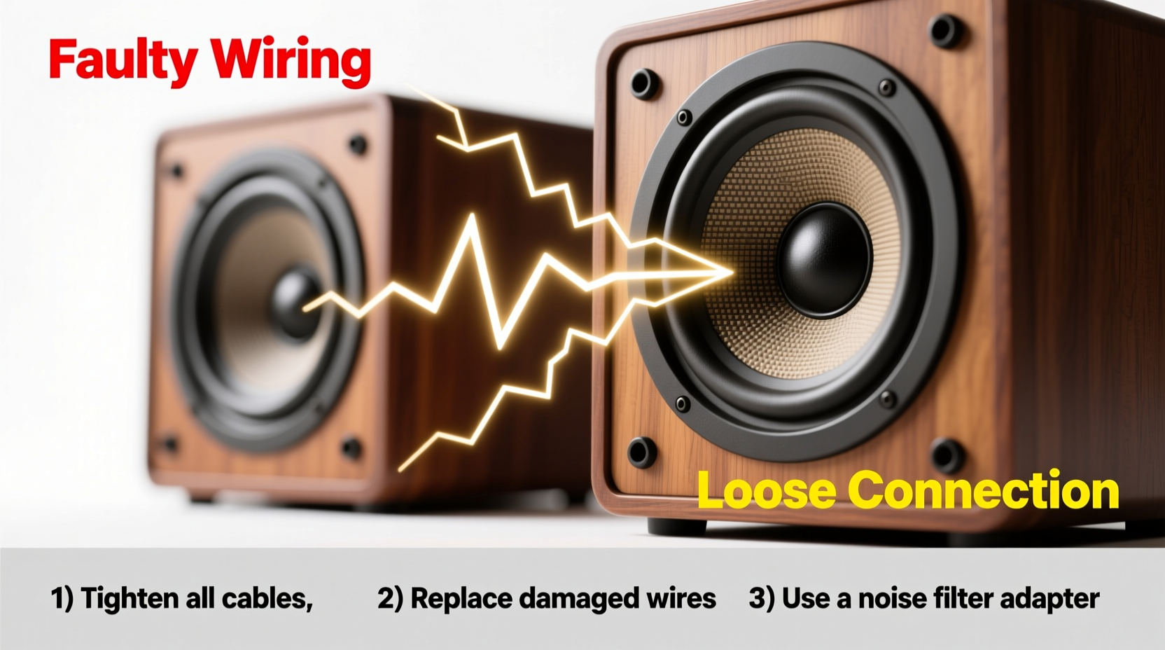 speakers buzzing causes and simple solutions to stop the noise