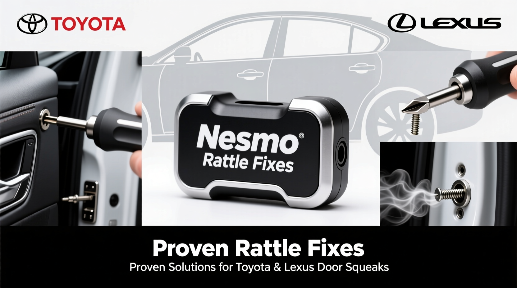 Nesmo Rattle Fixes: Proven Solutions for Toyota & Lexus Door Squeaks