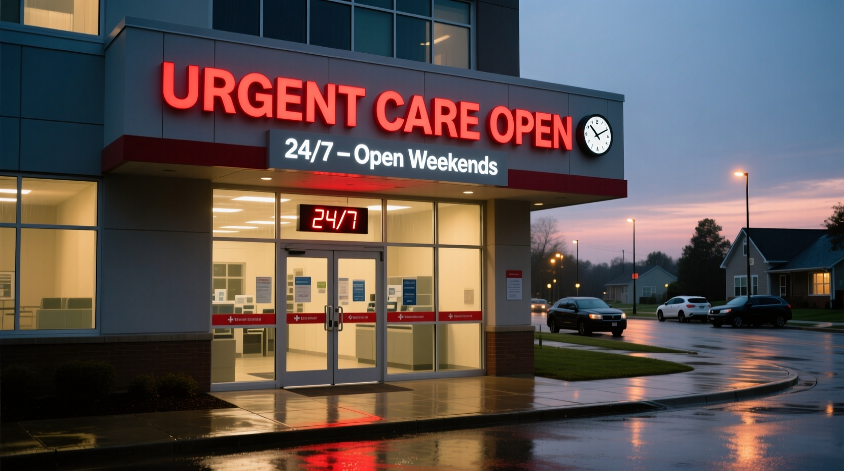 is urgent care open on the weekends