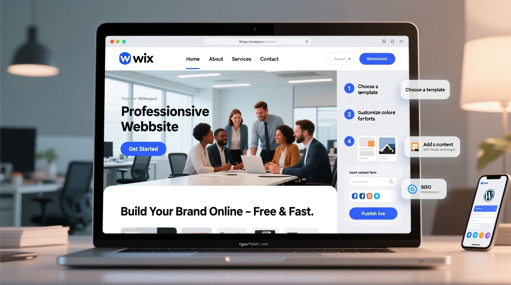 Step By Step Guide How To Make A Professional Business Web Page For ...
