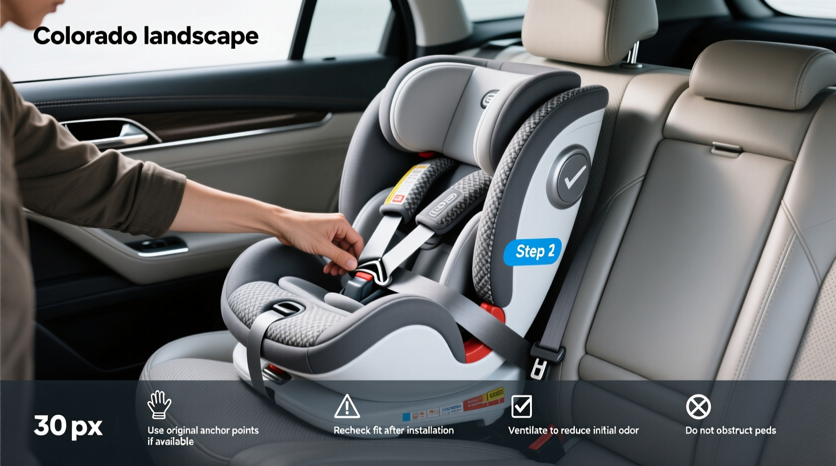 colorado child car seat laws front seat