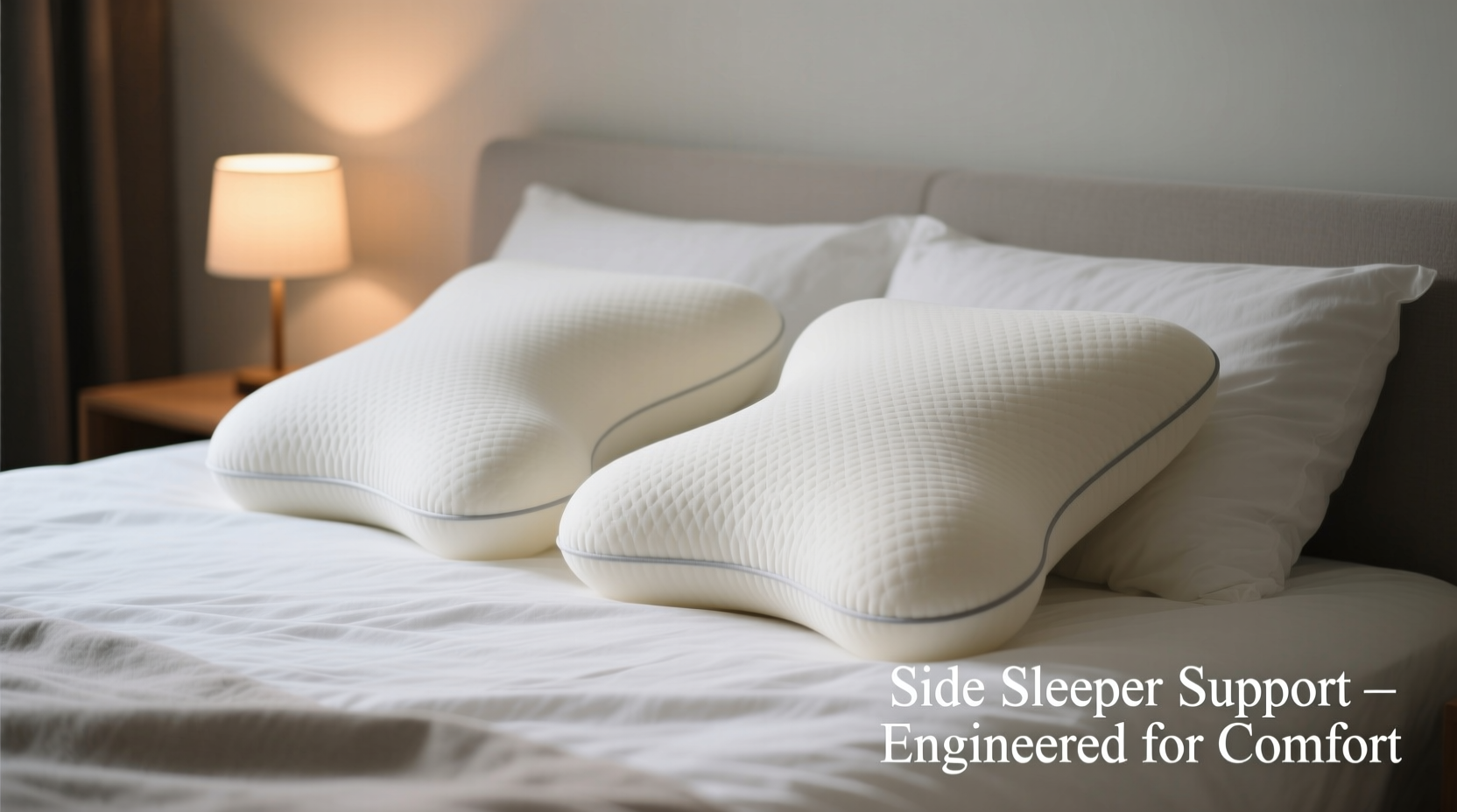 comfortable memory foam pillows crafted for side sleepers perfect support
