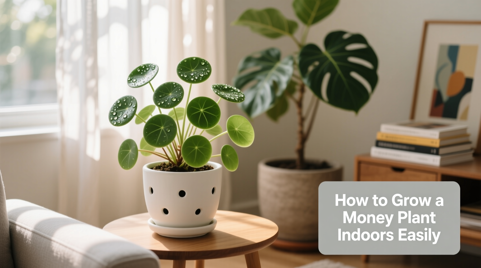 How to Grow a Money Plant Indoors Easily