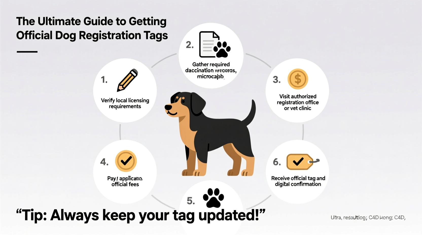the ultimate guide to getting official registration tags for your dog step by step process and tips