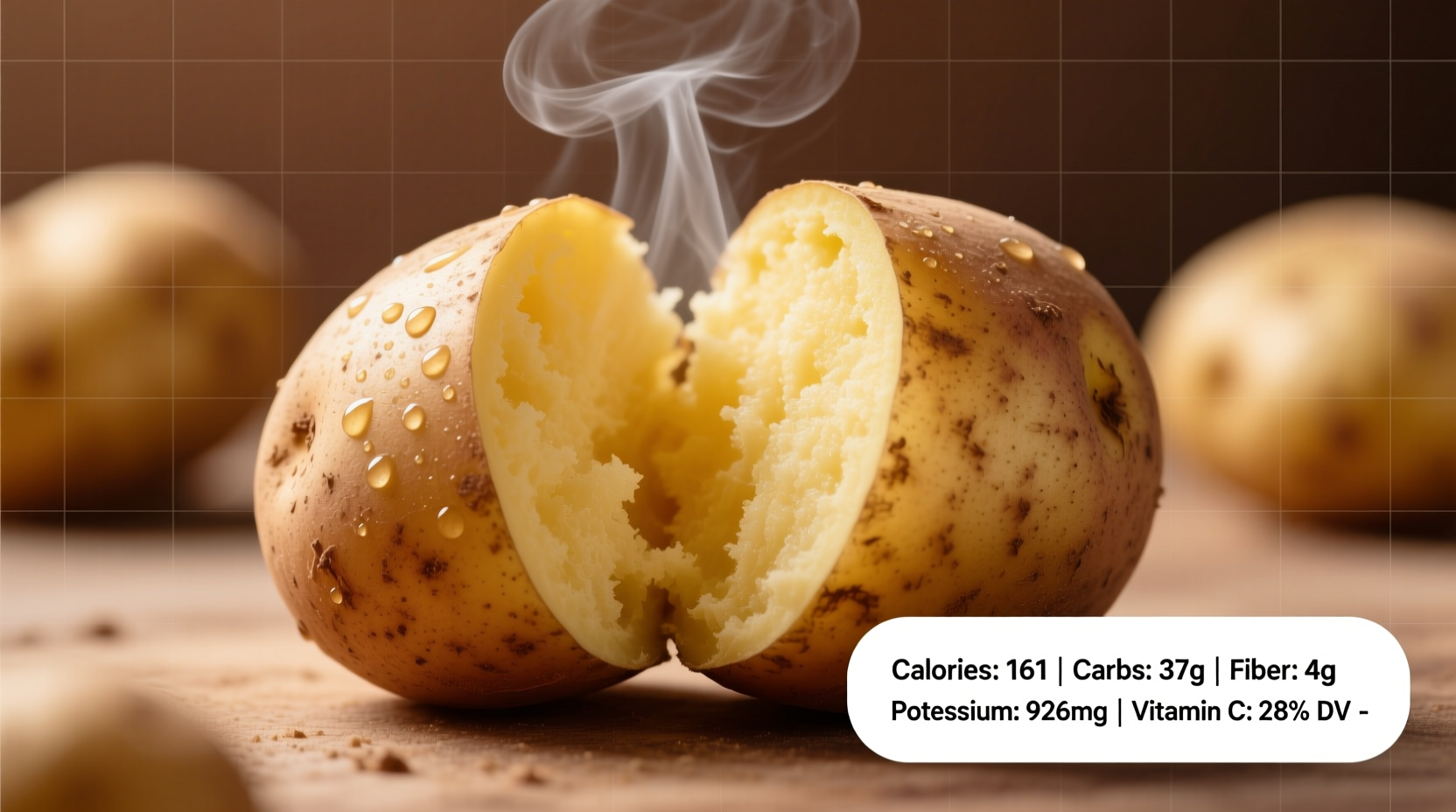 large baked potato nutrition