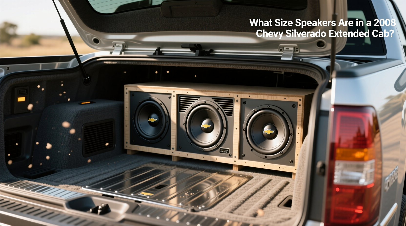 2008 Silverado Subwoofer Box Guide: What to Look For