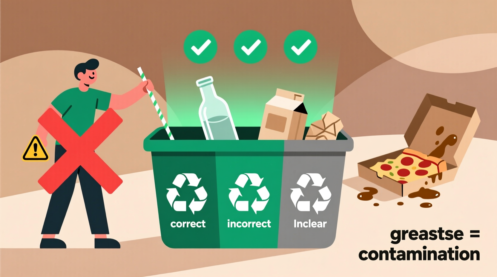 common recycling mistakes