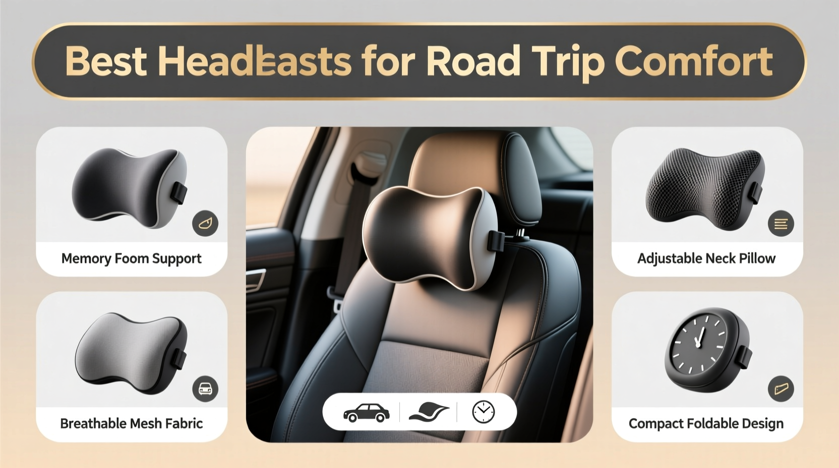 road trip headrest comfort