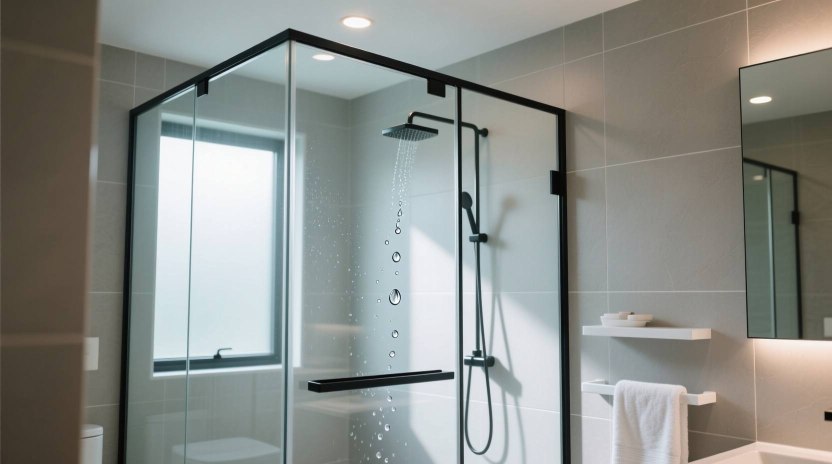 clean shower doors