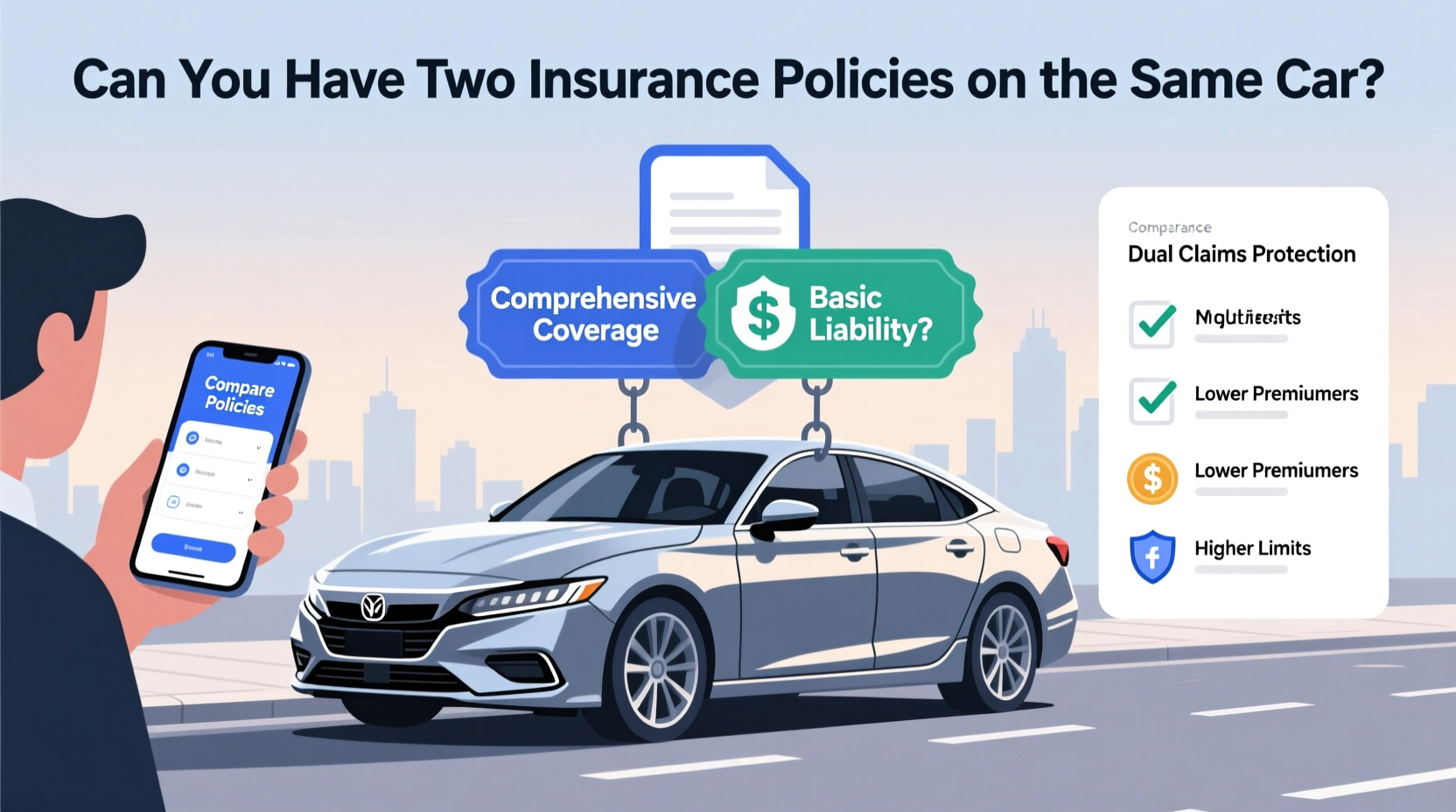 can you have two insurance policies on the same car