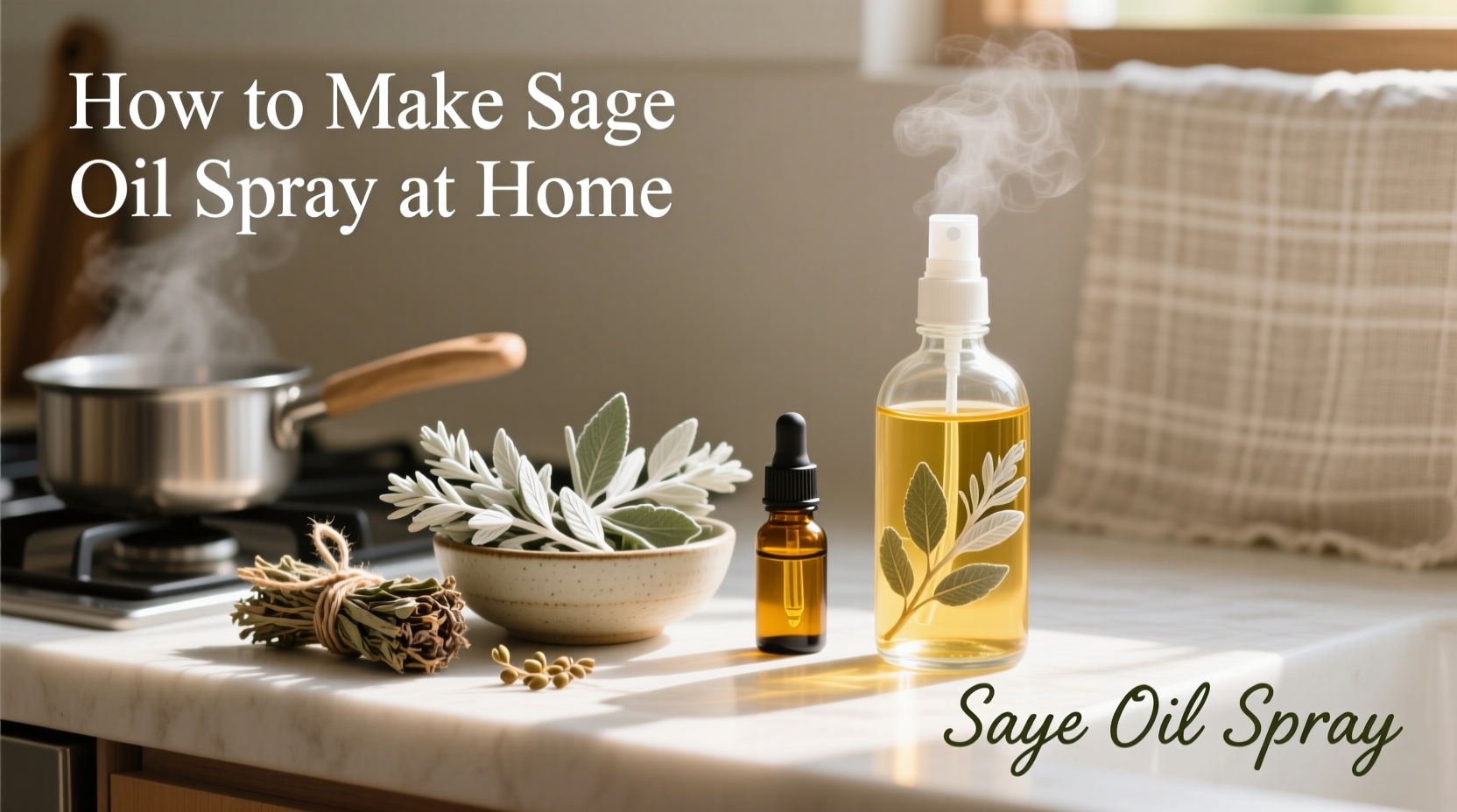 how to make sage oil spray