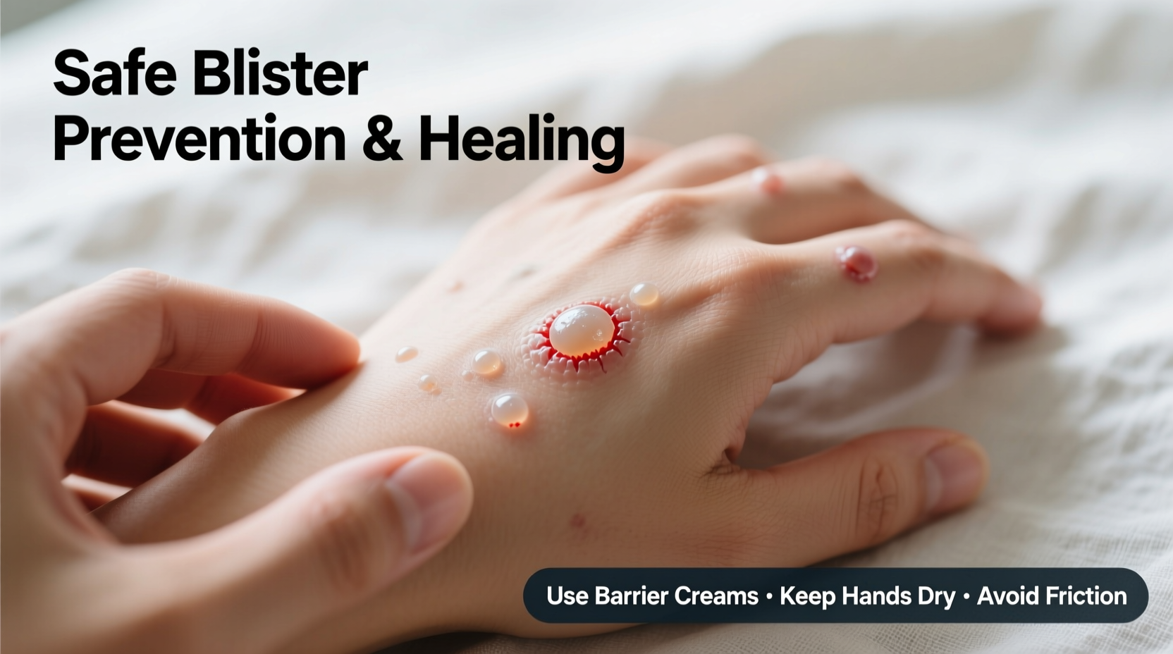 effective methods to heal and prevent blisters on your hands safely