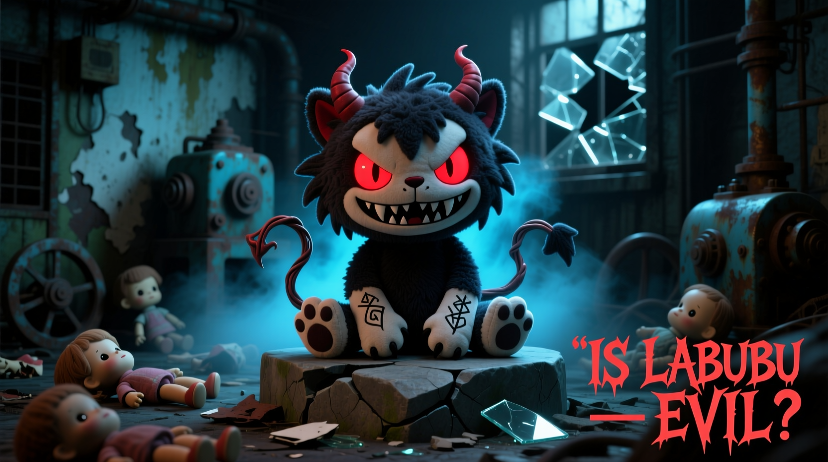 is labubu evil toy