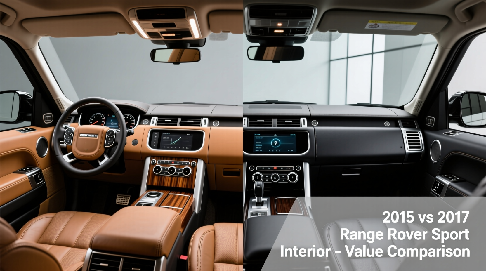 2015 vs 2017 rangersport interior value