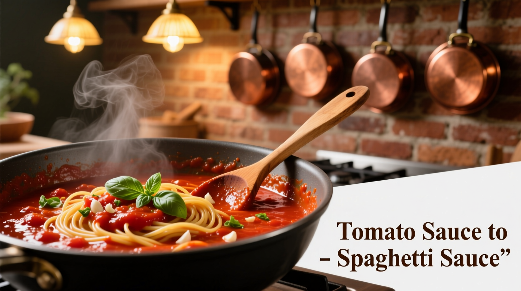 Convert Tomato Sauce to Spaghetti Sauce in 20 Minutes