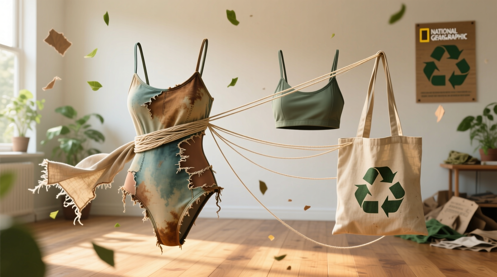 how to recycle an old swimsuit
