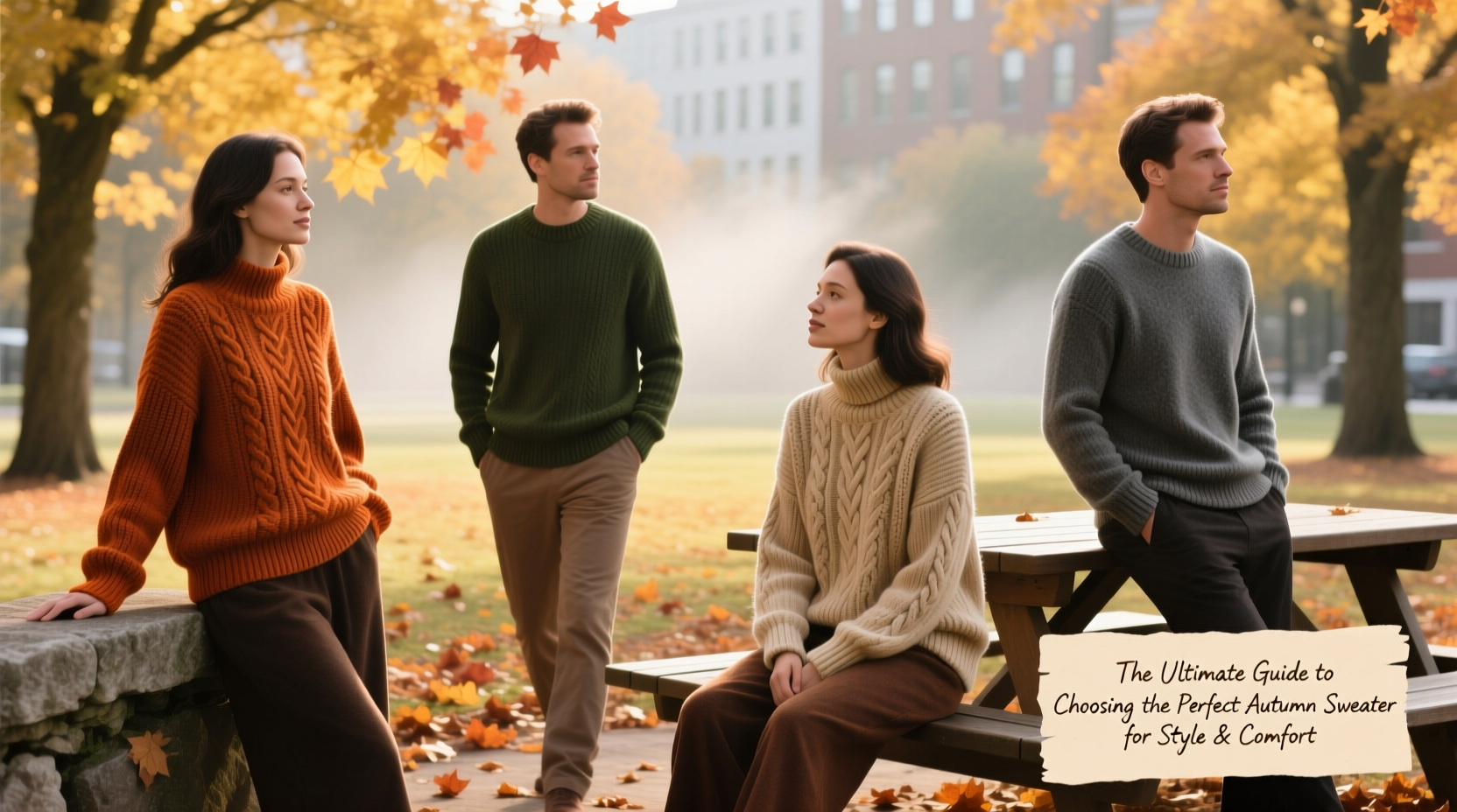 the ultimate guide to choosing the perfect autumn sweater for style and comfort