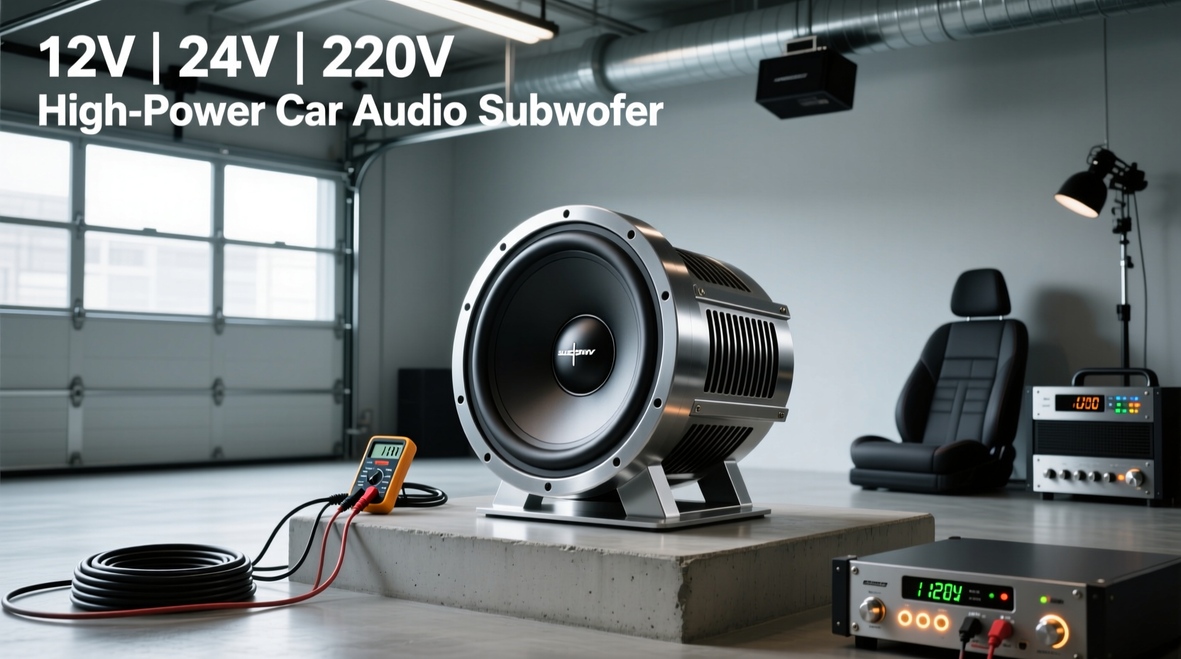 12v 24v 220v high power car audio subwoofer buying guide