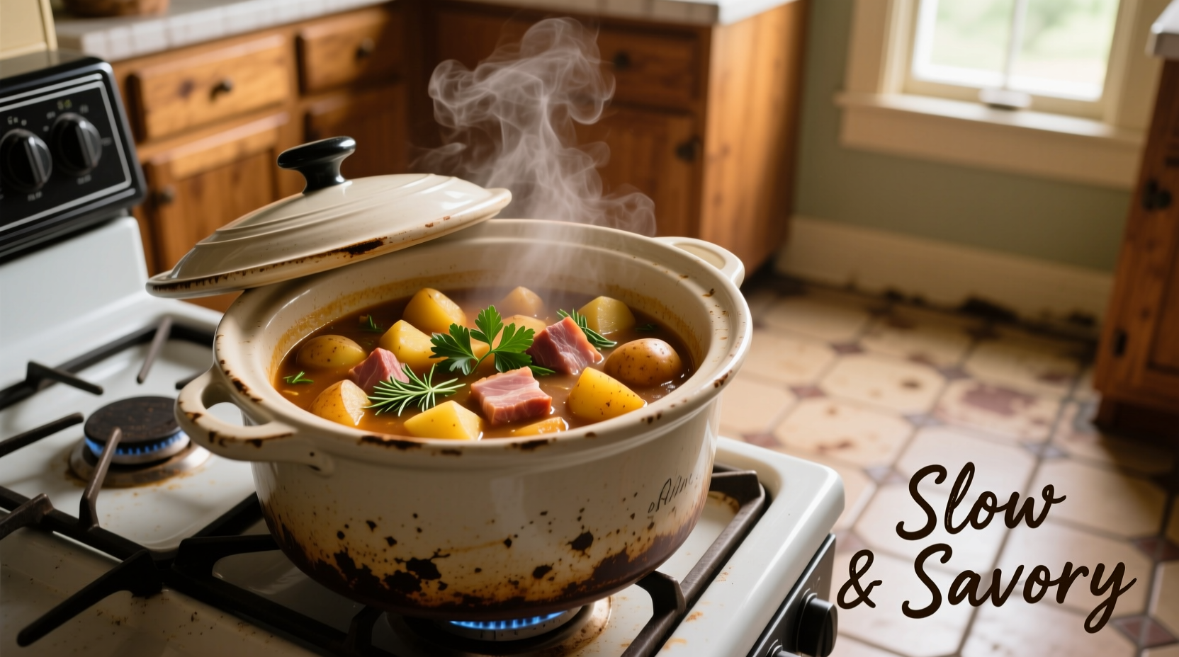 ham potato crock pot