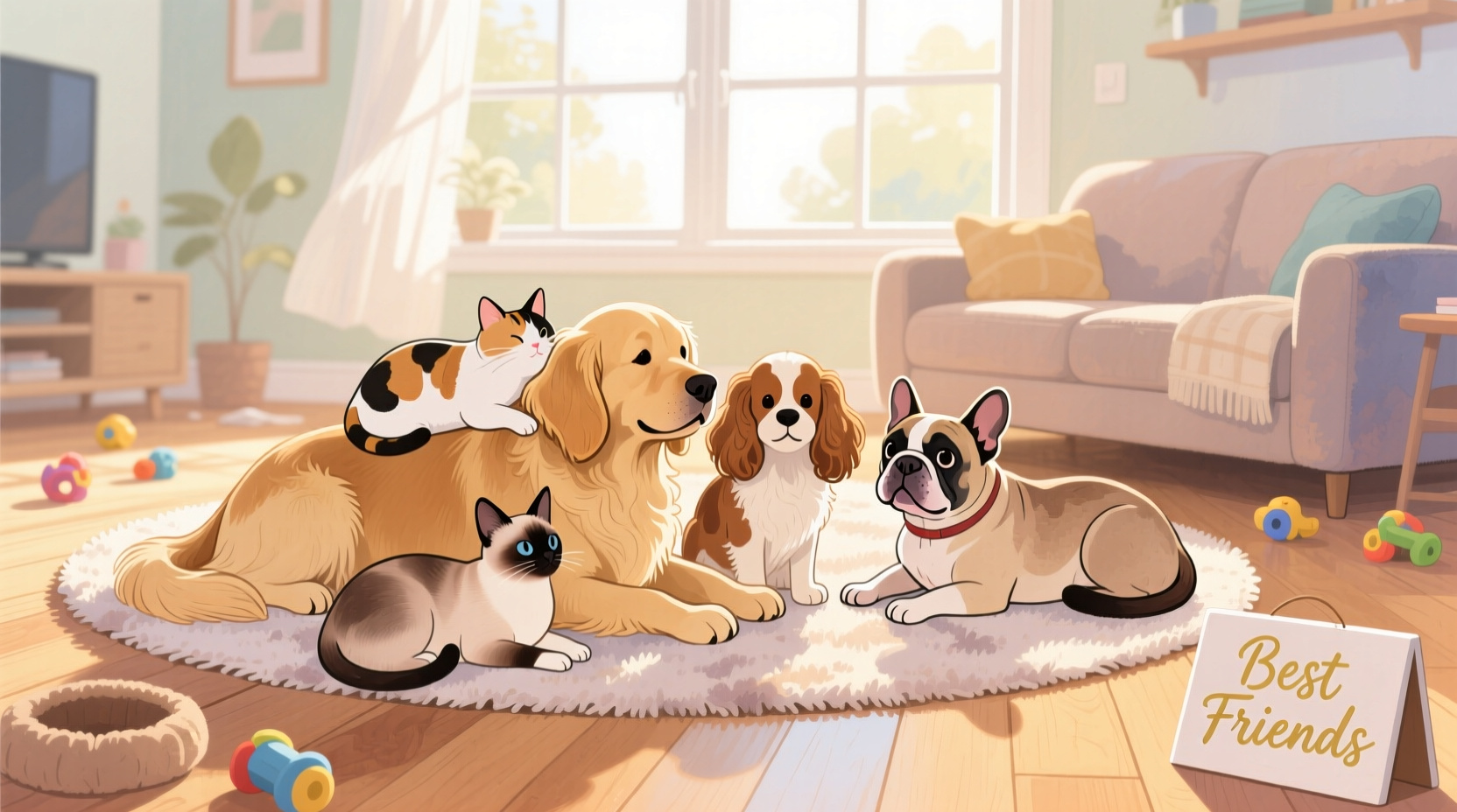 dogs that are best with cats friendly breeds for peaceful coexistence