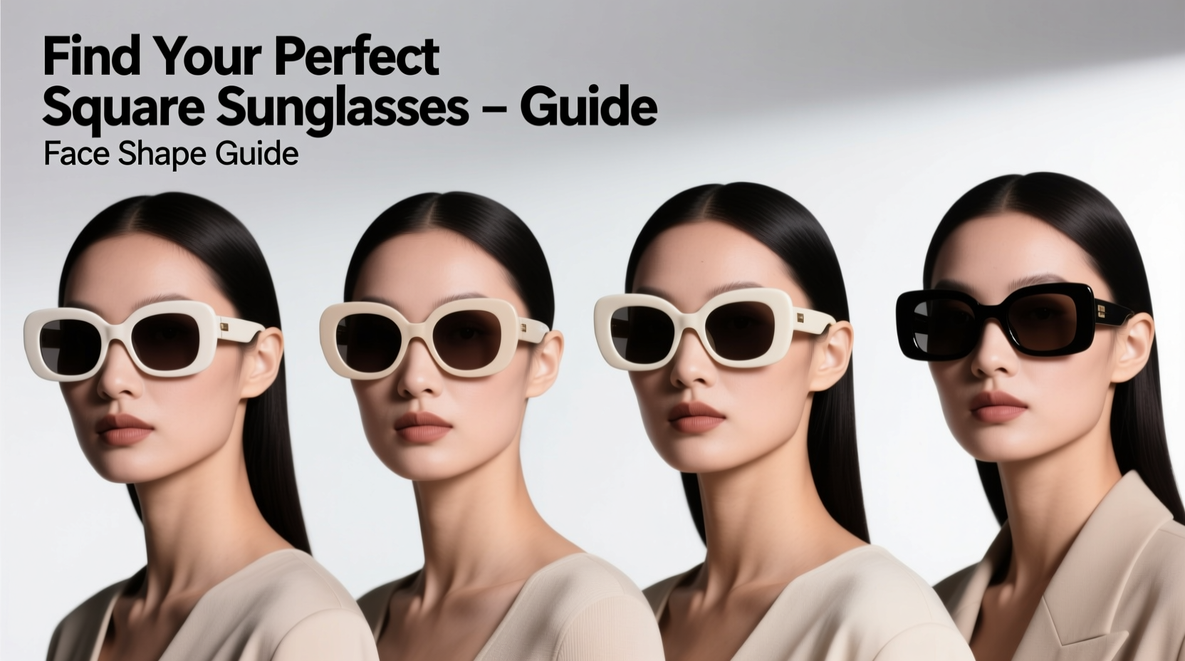 how to find the perfect square sunglasses to flatter your face shape