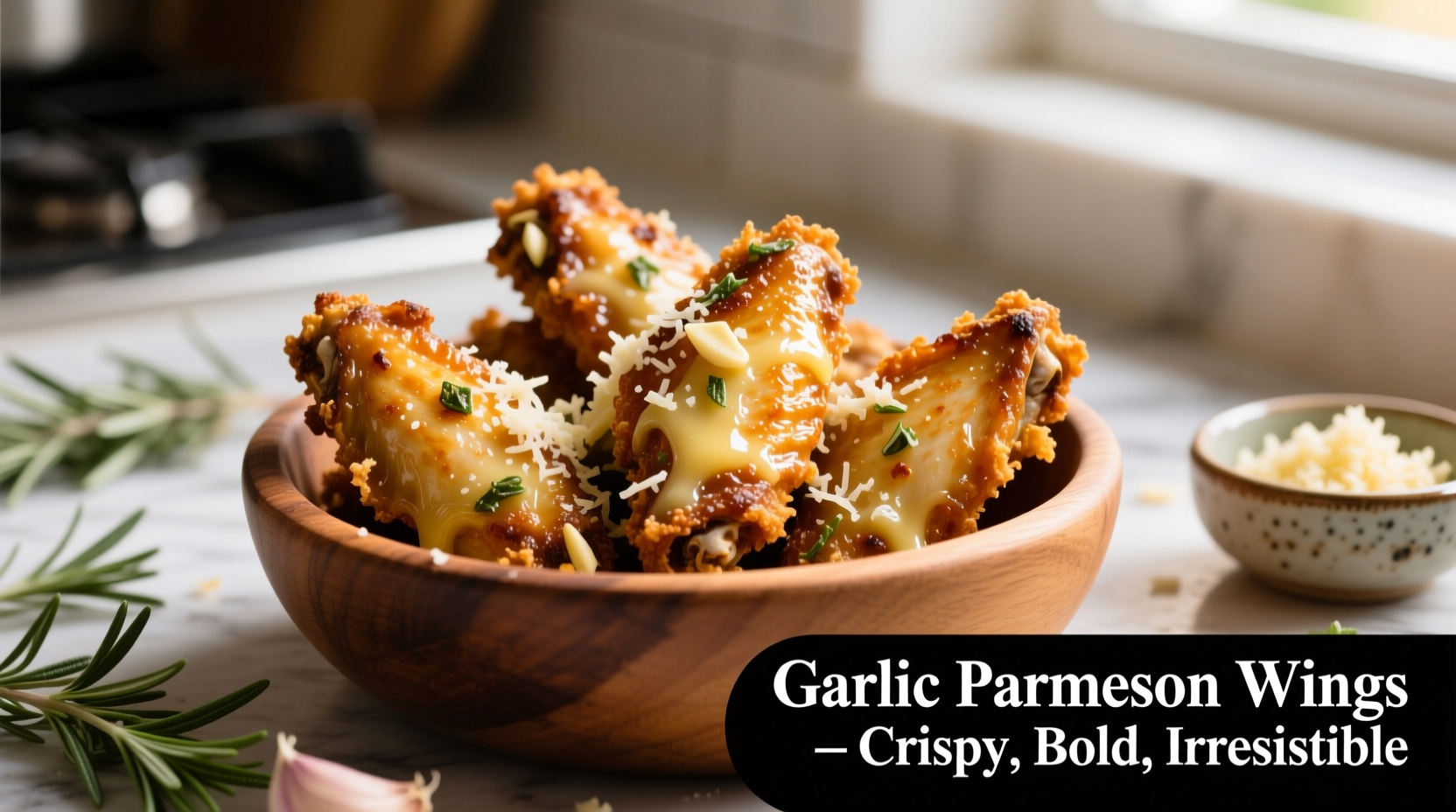 garlic parmesan wing recipe