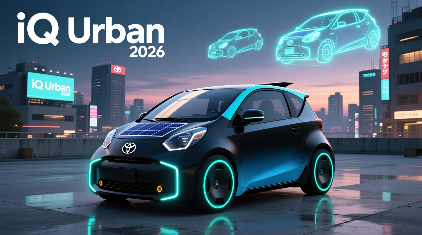 2026 toyota iq urban accessories