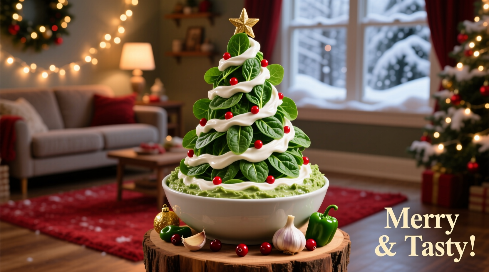 Spinach Dip Christmas Tree: Festive Holiday Appetizer Guide