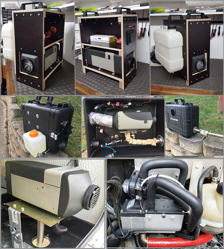 JP 4KW 24V Air Diesel Parking Heater for Truck With Digital Timer