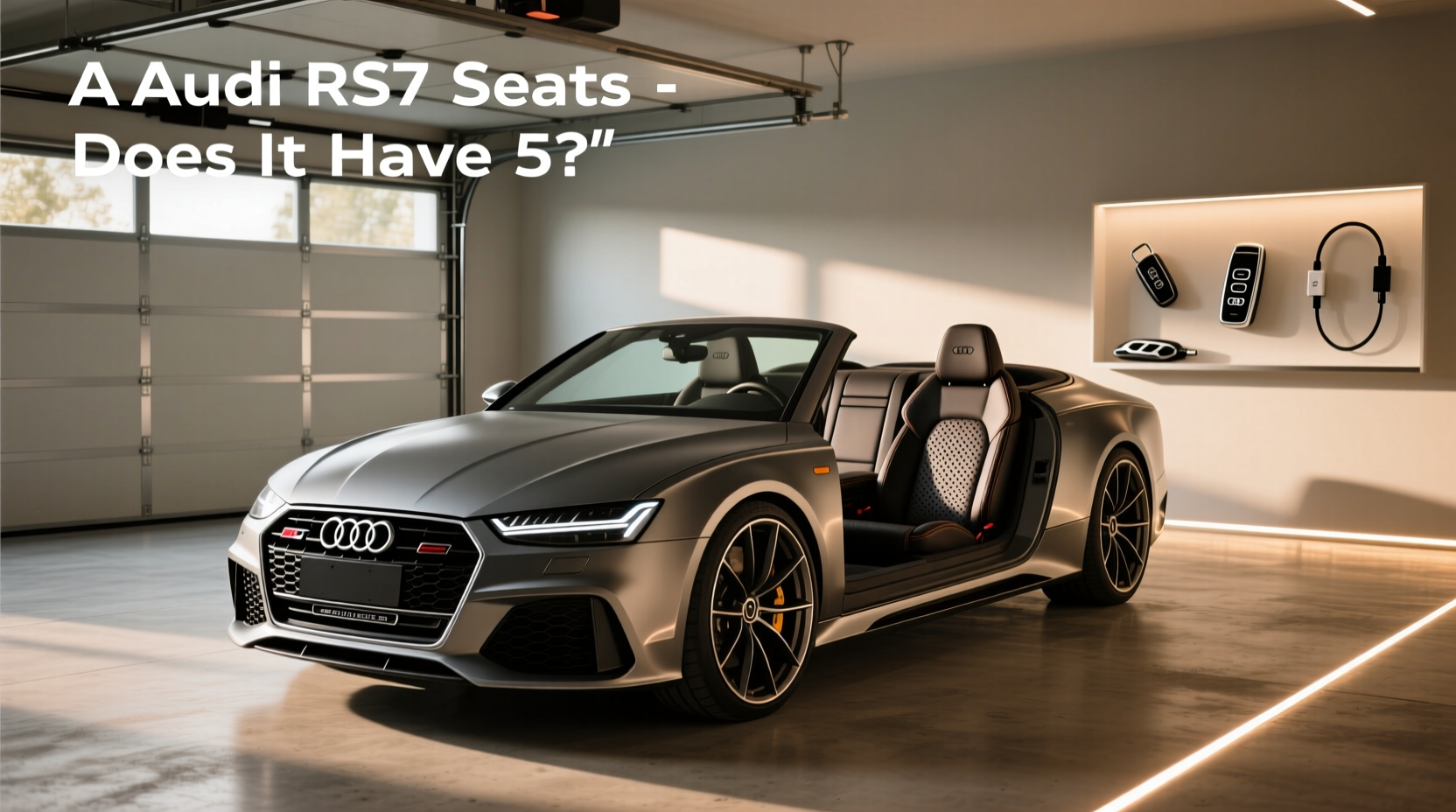 How to Choose Audi RS 7 Seats: Does the RS 7 Have 5 Seats? Buying Guide