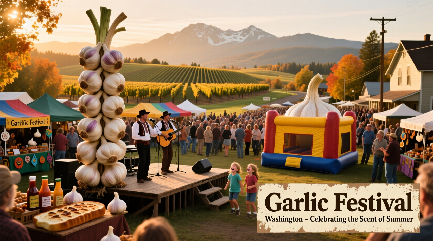Garlic Festival Washington: Facts and Alternatives