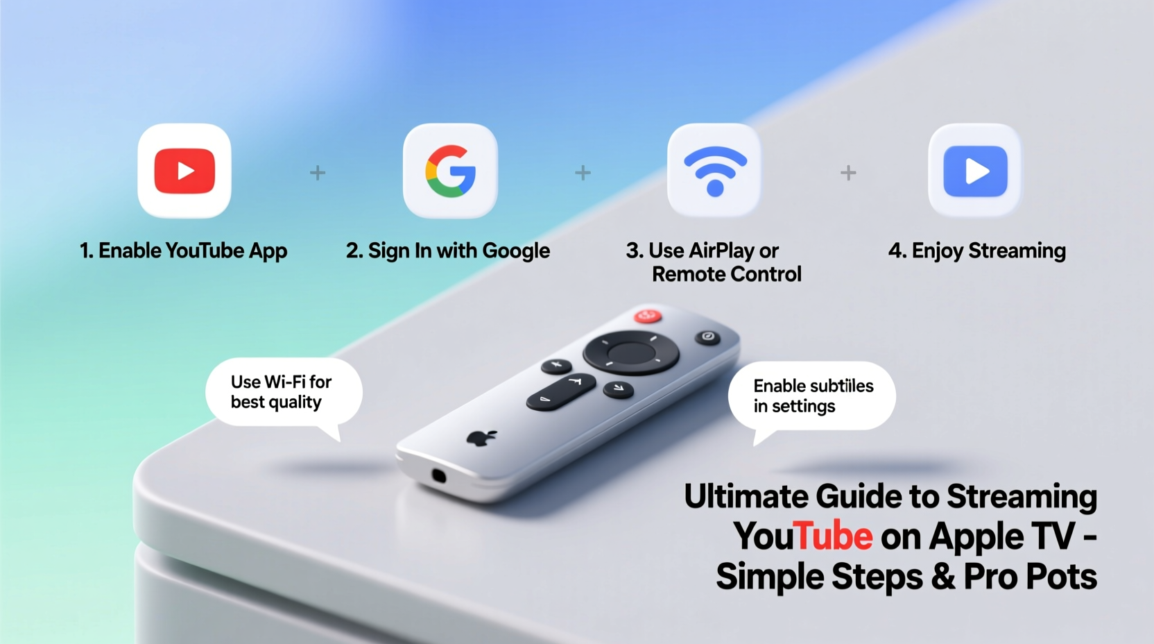 ultimate guide to streaming youtube on apple tv simple steps and tips